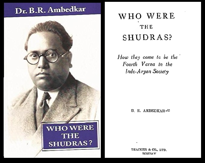 Who were Sudras, Ambedkar